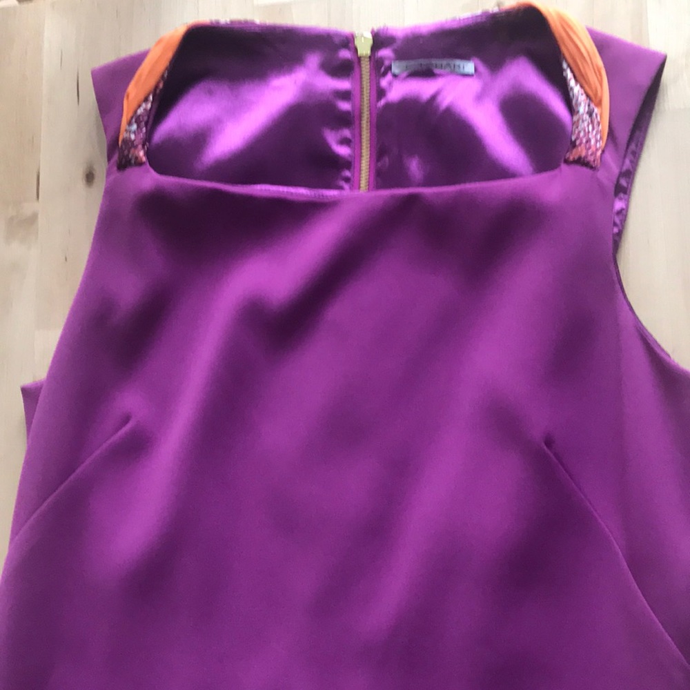 Magenta Tahari sheath dress